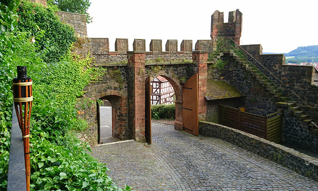 Burg-Ausgang