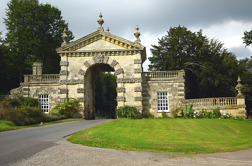 Archway to Fonthill Bishop.