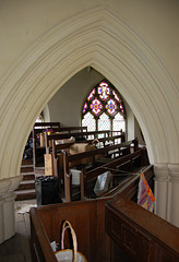 Disused Gallery seating, Appleby Magna Church, Leicestershire