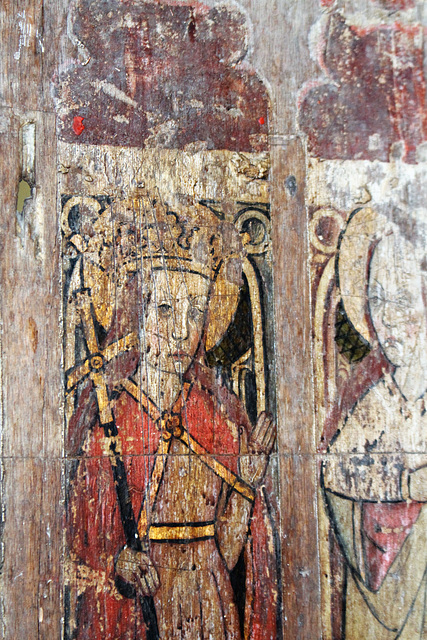 Detail of Screen, Westhall Church, Suffolk