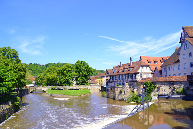 Altstadt am Fluss-Schwäbisch Hall