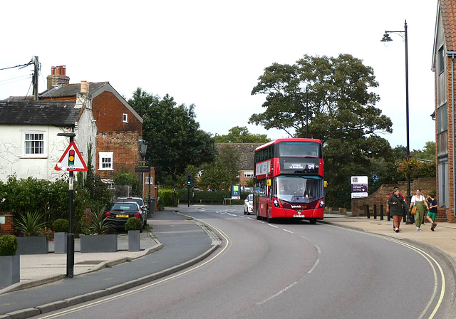 First Eastern Counties 35925 (BN72 TVX) in Woodbridge - 21 Sep 2023 (P1160545)