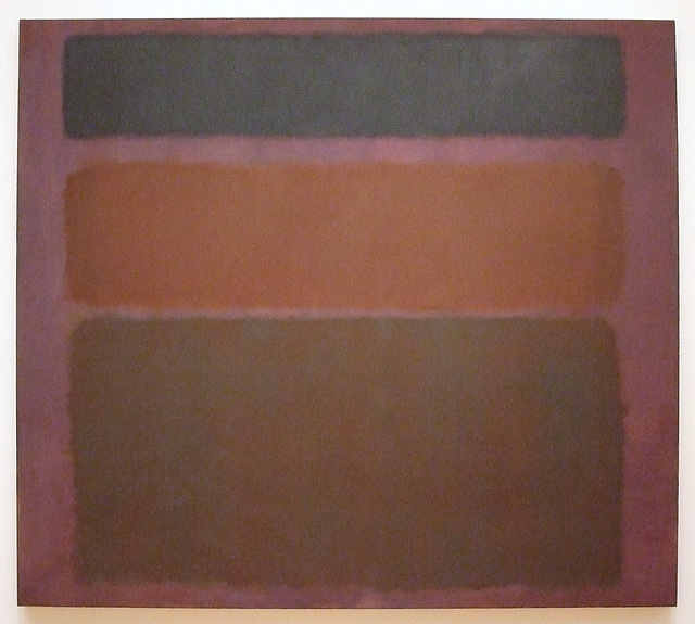 No. 16 Red, Brown, Black by Rothko in the Museum of Modern Art, May 2010