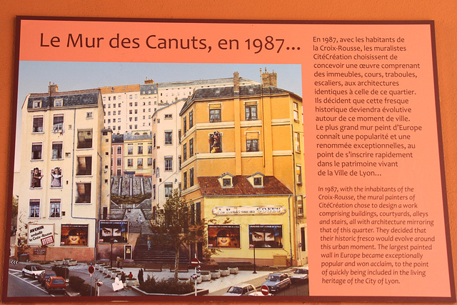 Le mur des canuts - Lyon