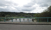 River Sor, seen from the road bridge.
