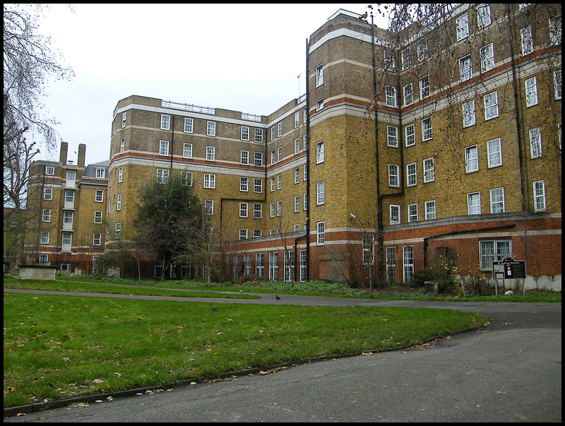 Langton Close flats