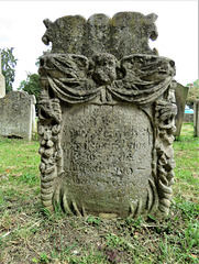 cottenham church, cambs  (21) c18 gravestone