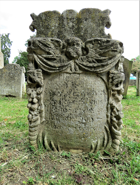 cottenham church, cambs  (21) c18 gravestone