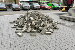 Pile of bricks