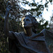Cimetière de Montmartre , ange qui montre le ciel