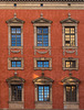 Fenster-Ensemble in Gamla Stan