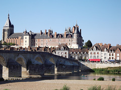 Ville de Gien, Loiret, France