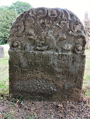 cottenham church, cambs  (23) c18 gravestone