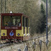 Talwärts fahrende Drahtseilbahn