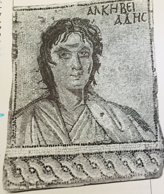 Mosiac Portrait of Alcibiades