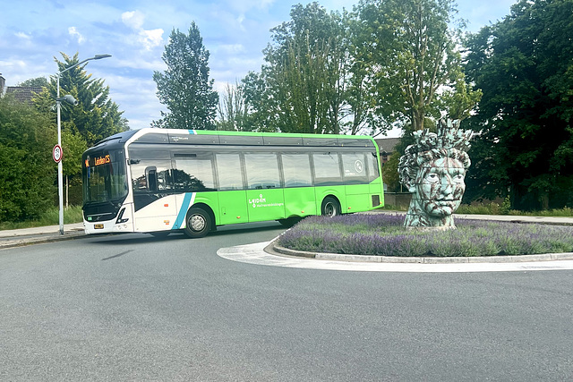 Stuck bus