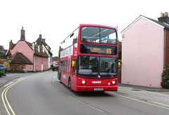 First Eastern Counties 32654 (AU05 MUW) in Woodbridge - 21 Sep 2023 (P1160487)