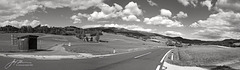 Kulm am Zirbitz Panorama BW