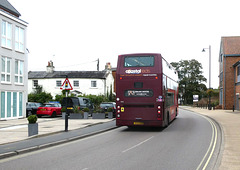 First Eastern Counties 32654 (AU05 MUW) in Woodbridge - 21 Sep 2023 (P1160488)