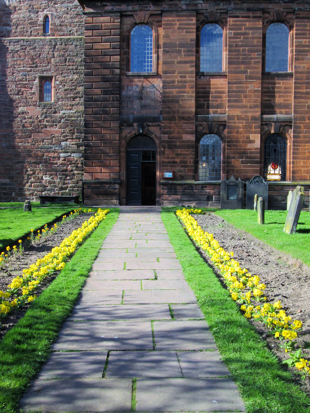 Georgian entrance.