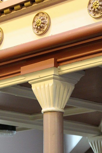 Detail of West Gallery, St Anne's Church, Aigburth, Liverpool