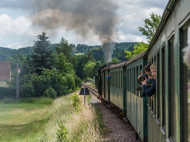 Auf dem Weg nach Unternaundorf