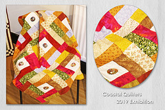 CQ floral rectangles round white squares