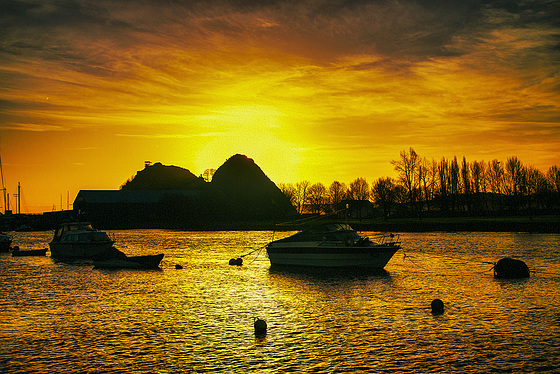 Dumbarton Rock at Dawn Dumbarton Rock at Dawn