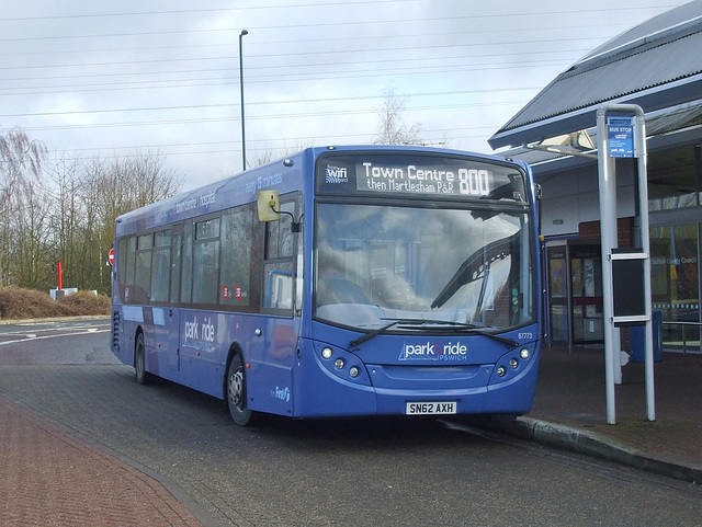 DSCF0572 First Eastern Counties 67773 (SN62 AXH) in Ipswich - 2 Feb 2018 DSCF0572 First Eastern Counties 67773 (SN62 AXH) in Ipswich - 2 Feb 2018