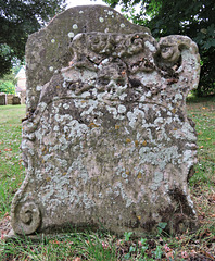 cottenham church, cambs  (30) c18 gravestone