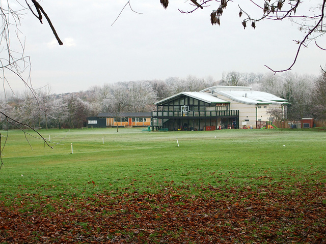 Bar Hill: Village Green and Hall 2012-12-12