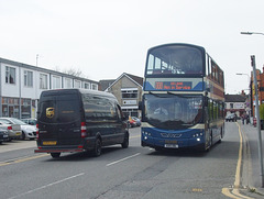 DSCF3314 Delaine Buses AD15 DBL in Bourne - 6 May 2016