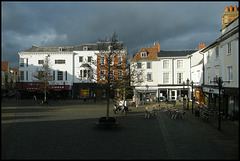 storm clouds over Abingdon