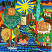 Collage - Friedensreich Hundertwasser von T.M.
