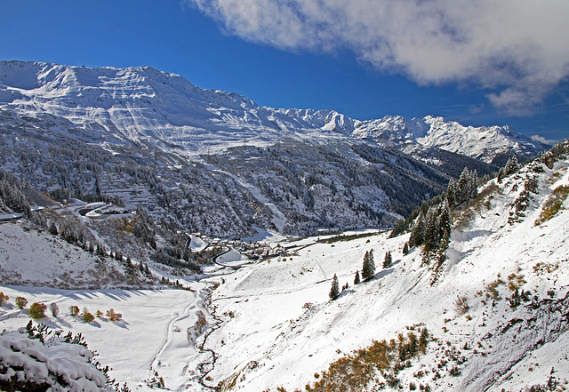 Blick auf 'Stuben am Arlberg'