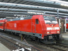 DB Class 146 at München Hbf - 7 January 2019