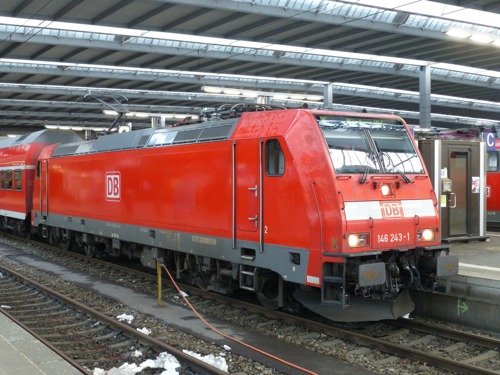 DB Class 146 at München Hbf - 7 January 2019