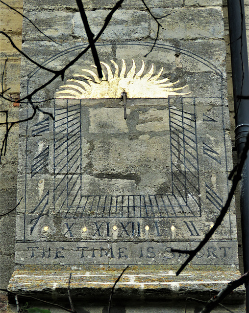 cottenham church, cambs, sundial