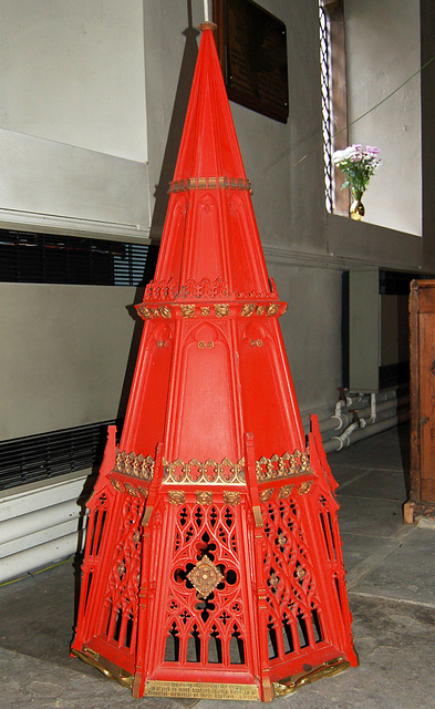 Font Cover, St Michael's Church, Brimington, Chesterfield, Derbyshire