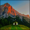 Abendstimmung an der Hallerangeralm