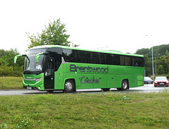 Brentwood Coaches BSV 572 (GC17 GLC) at Fiveways, Barton Mills - 3 Aug 2024 (P1190032)