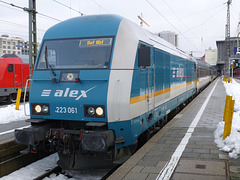 Alex Class 223 at Munchen Hbf - 7 January 2019