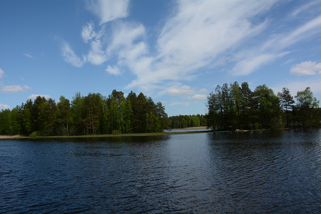 Finland, Eussaaret Islands in the Lake of Kolima