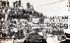 Boxing Match, LS Tong v  Gunner Trider, HMS Malaya c1917