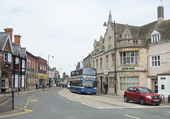 DSCF3306 Delaine Buses AD64 DBL in Bourne - 6 May 2016