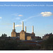 Battersea Power Station, from a train on the South Western mainline, south of the building - 18 9 2006