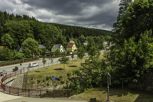 Auf dem Weg von Dippoldiswalde nach Schmiedeberg