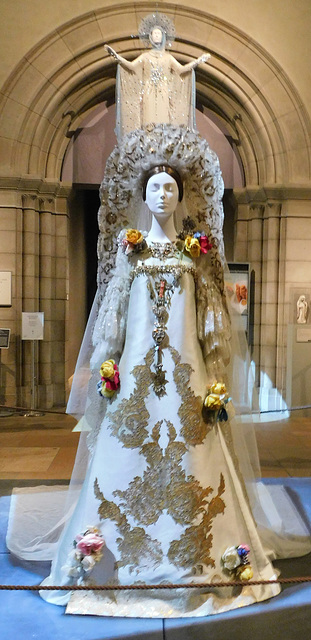 Wedding Ensemble by Christian Lacroix in the Metropolitan Museum of Art, September 2018