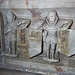 ashbourne church, derbs, c16 alabaster tomb of sir humphrey bradbourne +1581 by roiley