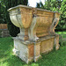 south woodford church, redbridge, london (8) c19 coade stone tomb of george wood, signed coade and sealy 1812